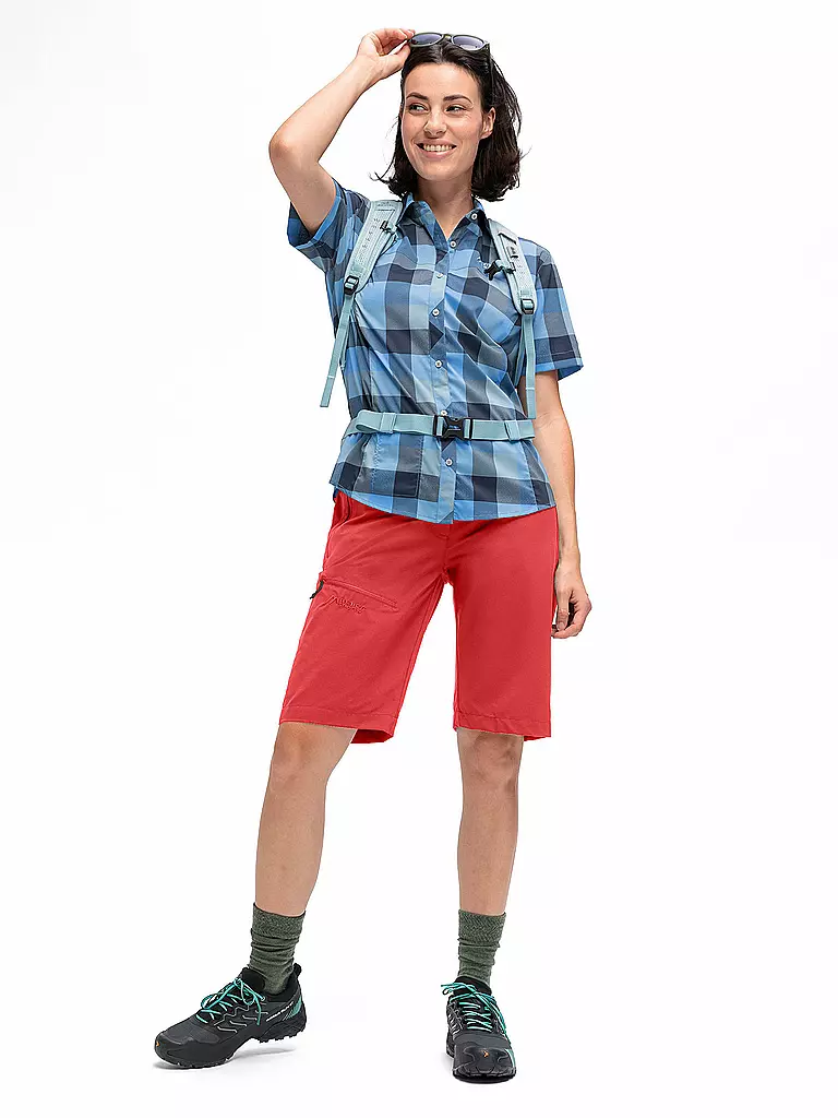 MAIER SPORTS | Bermuda Shrt Lulaka da donna | Rosso scuro