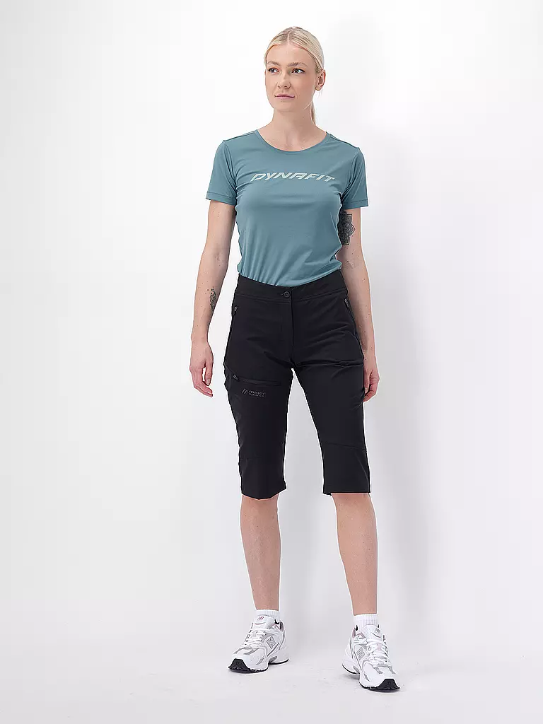 MAIER SPORTS | Damen Short Kluane 3/4 | Nero