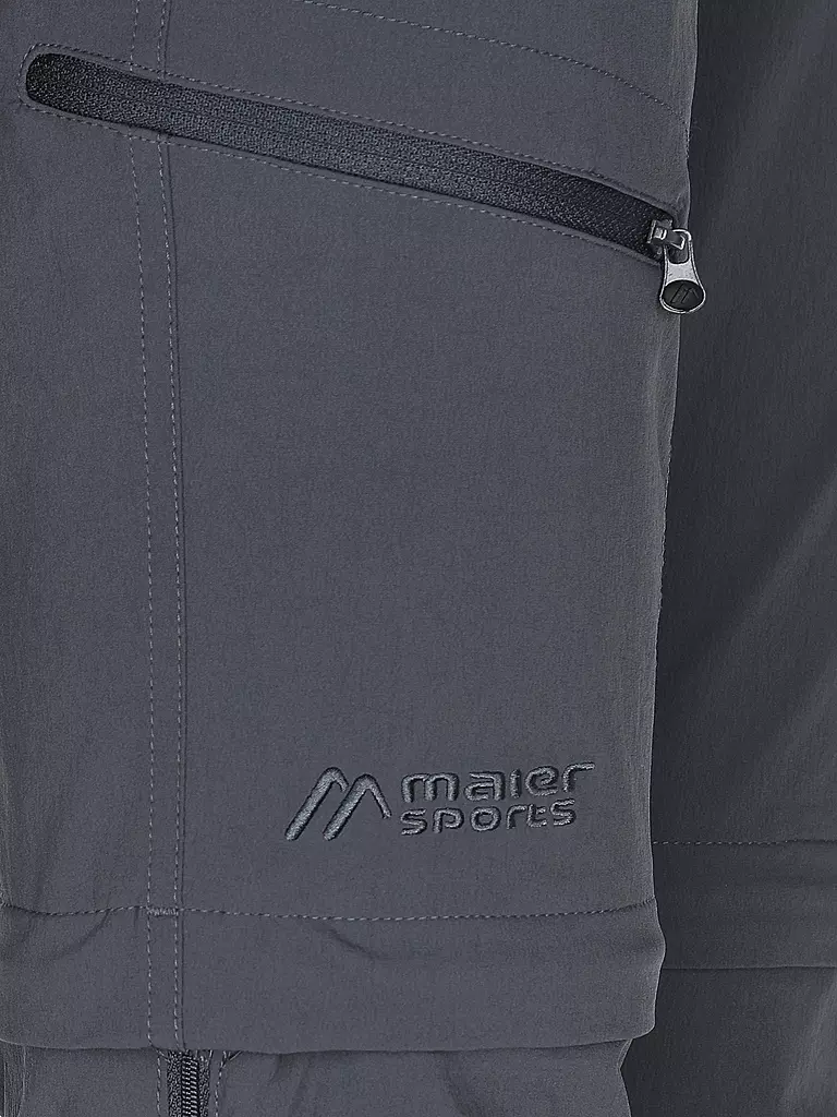 MAIER SPORTS | Damen ZippOff-Wanderhose Nata | Grigio