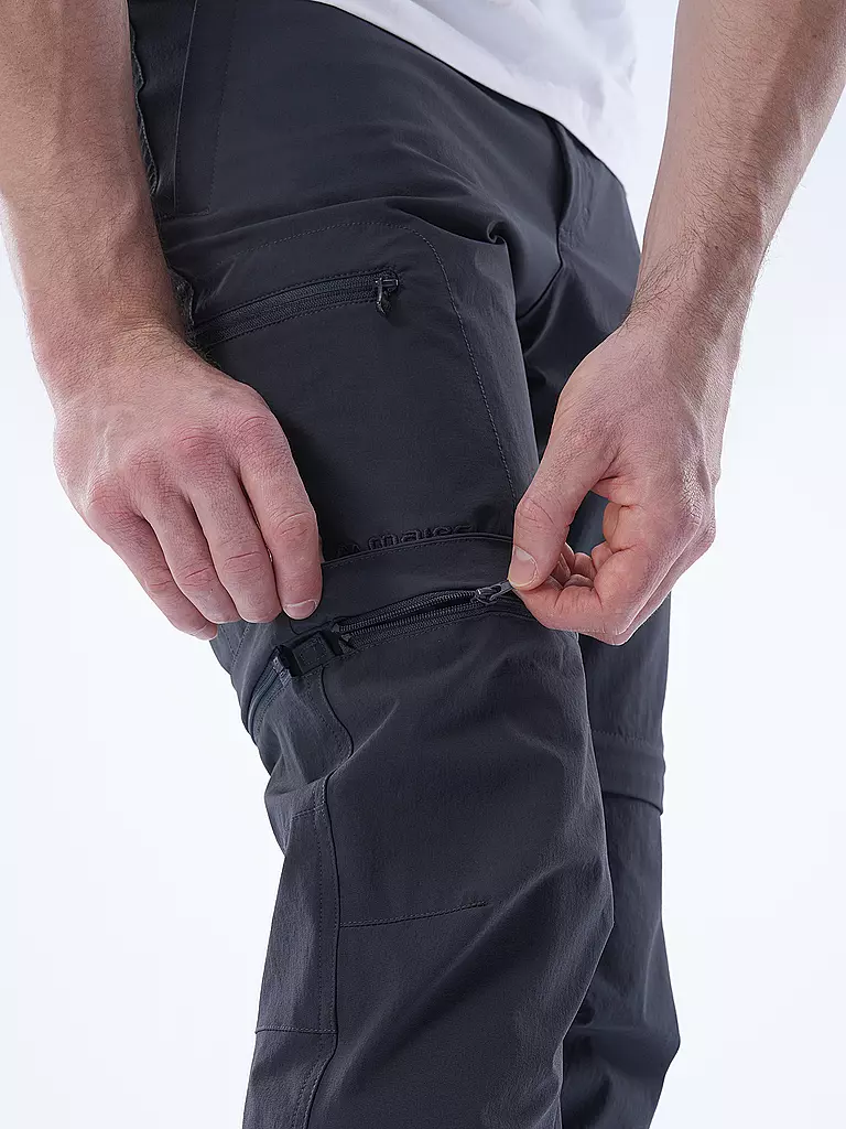 MAIER SPORTS | Herren Wanderhose Tajo2 ZipOff  | Grigio
