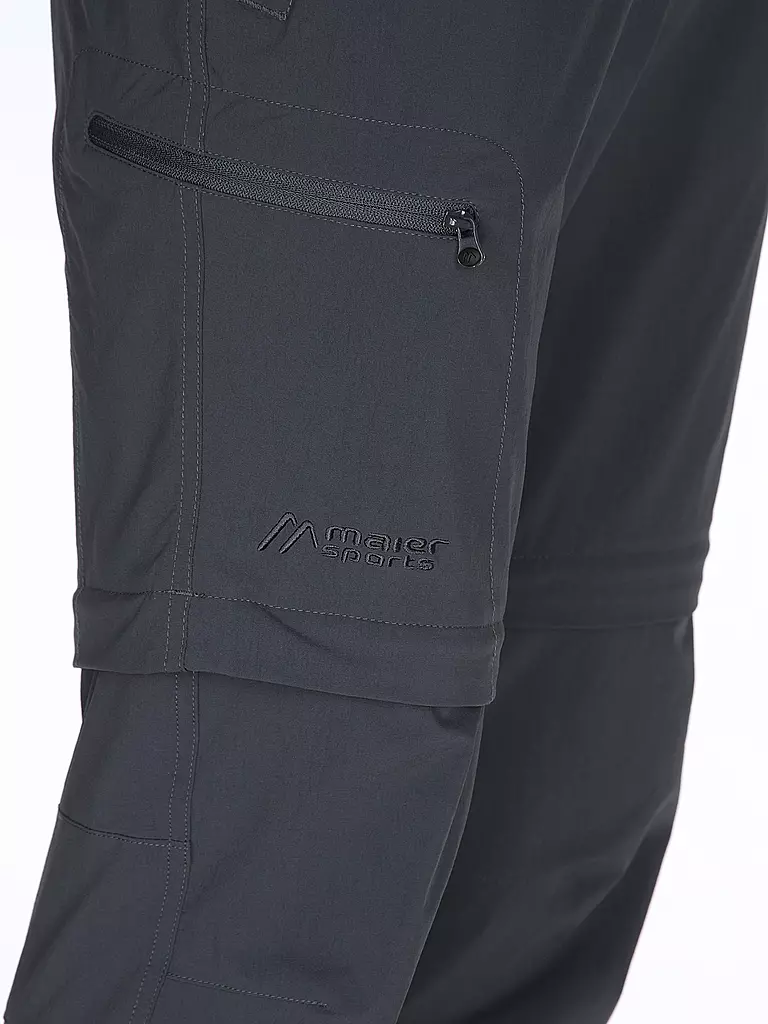 MAIER SPORTS | Herren Wanderhose Tajo2 ZipOff  | Grigio