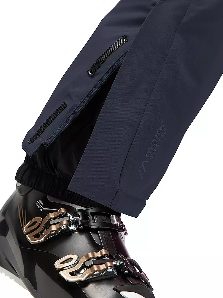 MAIER SPORTS | Pantaloni da sci da donna Allissia Slim 2.1 | Blu scuro