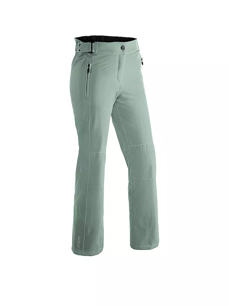 MAIER SPORTS | Pantaloni da sci da donna Vroni Slim 2.0 | Verde chiaro