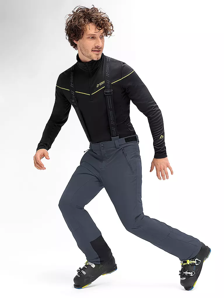 MAIER SPORTS | Pantaloni da sci da uomo Anton Slim 2.0 | Blu scuro