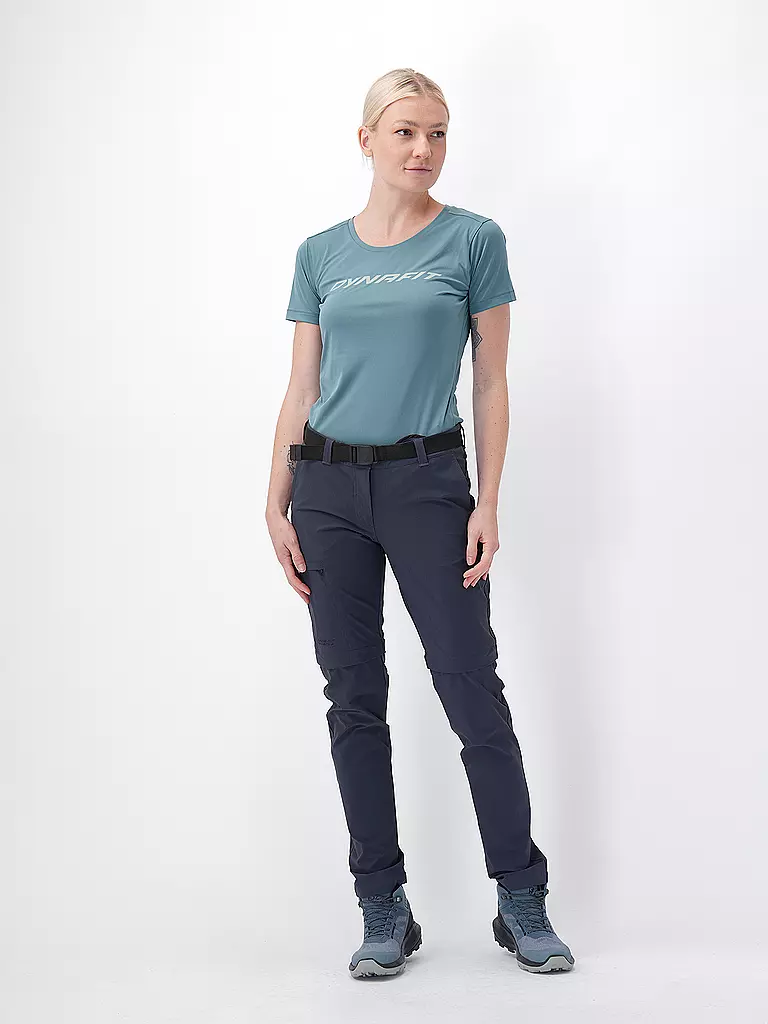 MAIER SPORTS | Pantaloni da trekking convertibili da donna Inara Slim Zip | Grigio