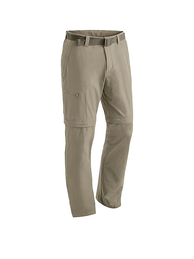 MAIER SPORTS | Pantaloni da trekking convertibili da uomo Tajo T | Beige