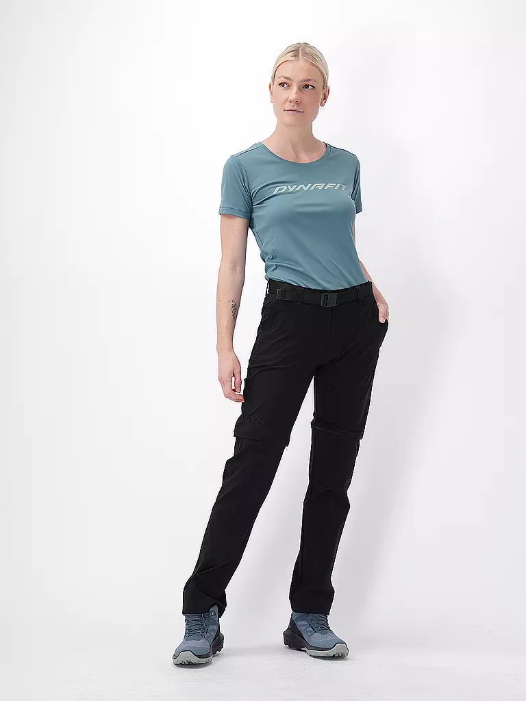 MAIER SPORTS | Pantaloni da trekking da donna Nata2 ZipOff | Nero