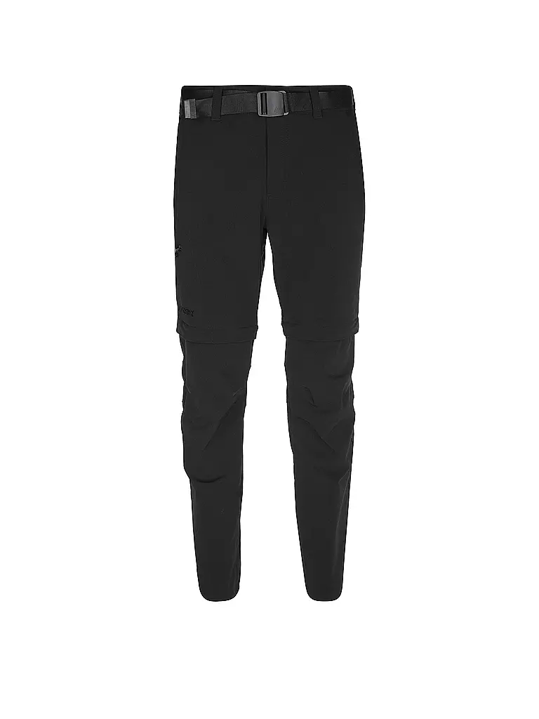 MAIER SPORTS | Pantaloni da trekking da uomo Tajo2 ZipOff | Nero