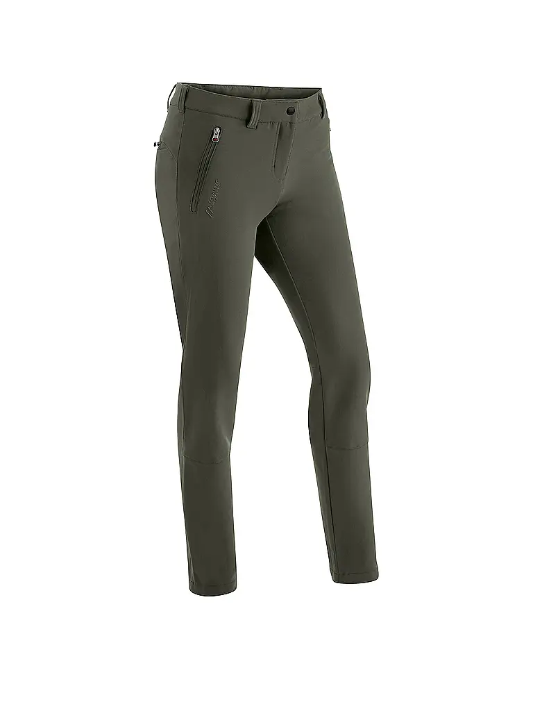 MAIER SPORTS | Pantaloni funzionali da donna Helga Slim | Verde scuro