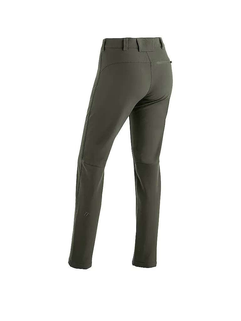 MAIER SPORTS | Pantaloni funzionali da donna Helga Slim | Verde scuro