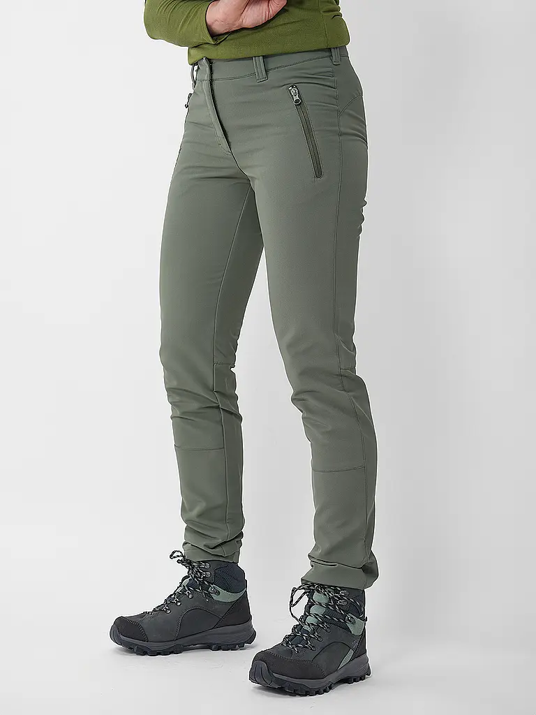 MAIER SPORTS | Pantaloni funzionali da donna Helga Slim | Verde scuro