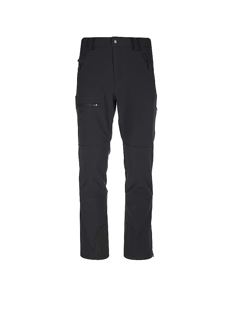 MAIER SPORTS | Pantaloni softshell da uomo Adakit per escursioni | Nero