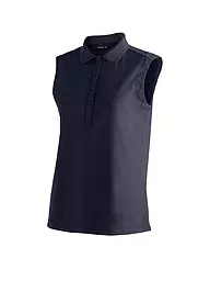 MAIER SPORTS | Polo funzionale da donna Ulrike | Blu scuro