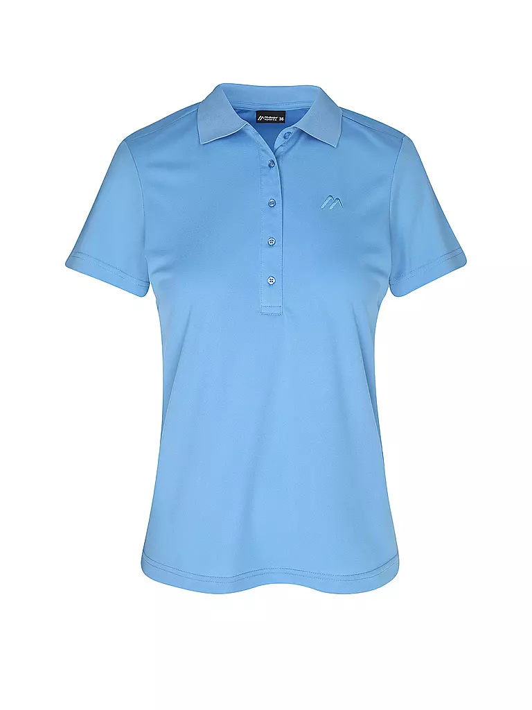 MAIER SPORTS | Polo funzionale da donna Ulrike | Blu chiaro