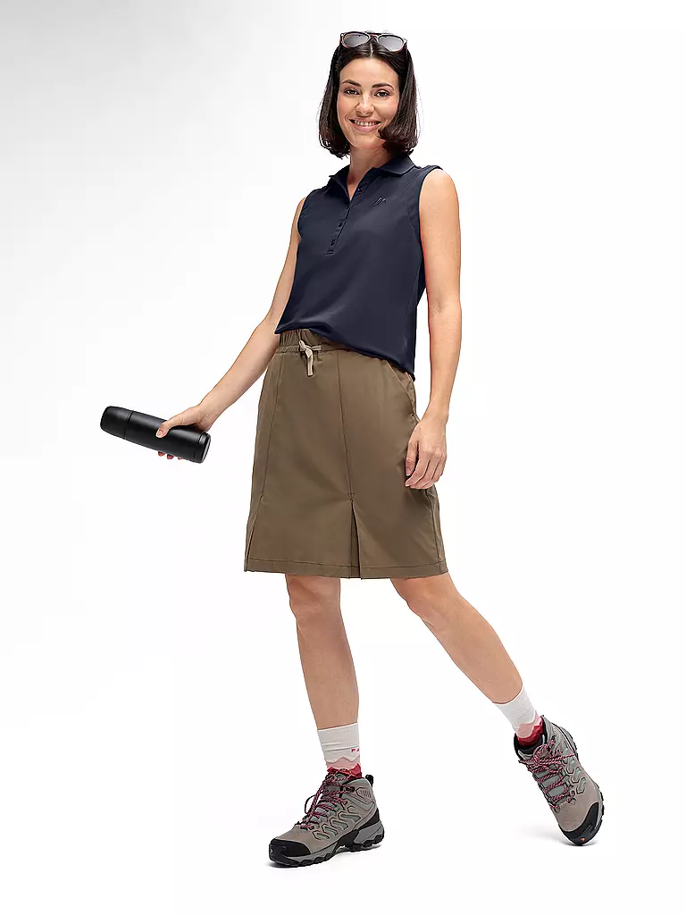 MAIER SPORTS | Polo funzionale da donna Ulrike | Blu scuro