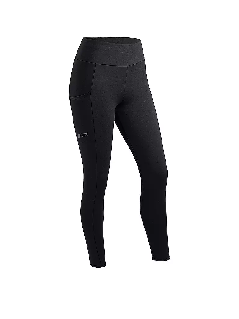 MAIER SPORTS | Wandertight WinterWrap da donna | Nero