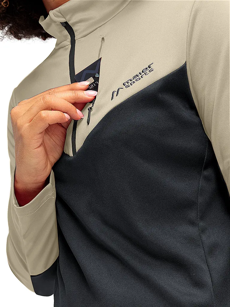 MAIER SPORTS | Zipshirt intimo da donna Evii | 