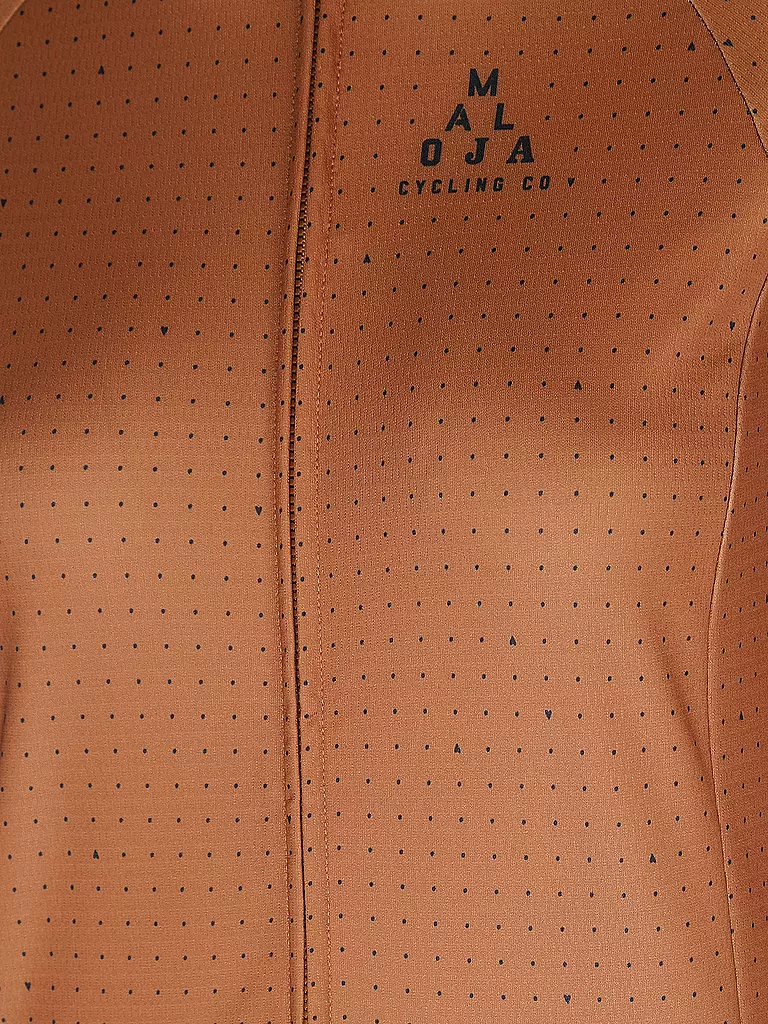 MALOJA | Damen Radtrikot SandlingM. LS | Cammello