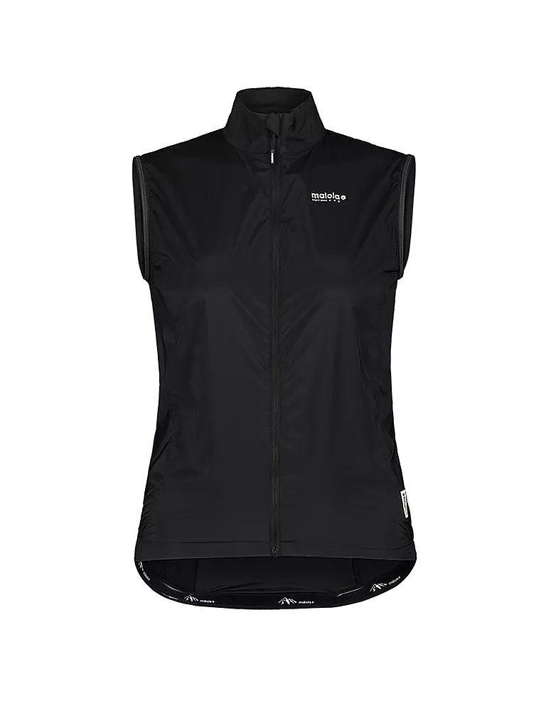 MALOJA | Gilet da ciclismo da donna Seism. | Nero