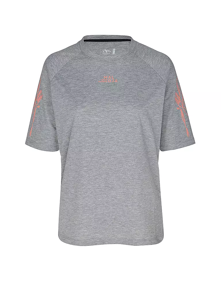 MALOJA | Maglia da ciclismo da donna LoireM. Multi 1/2 | Grigio chiaro