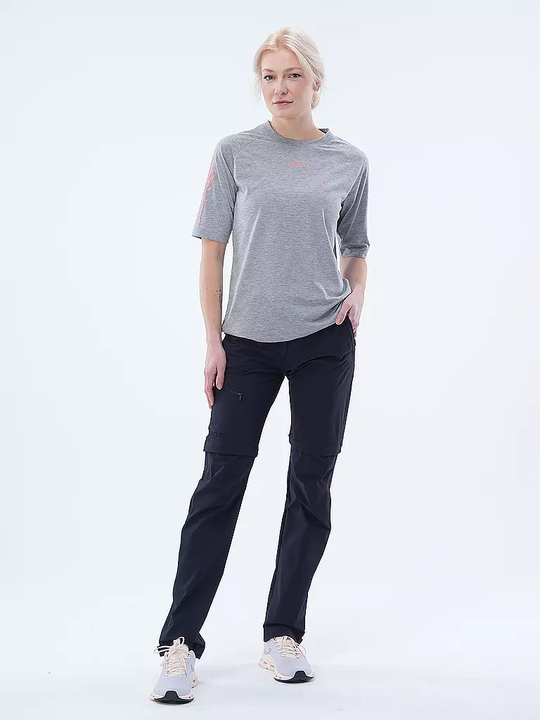 MALOJA | Maglia da ciclismo da donna LoireM. Multi 1/2 | Grigio chiaro