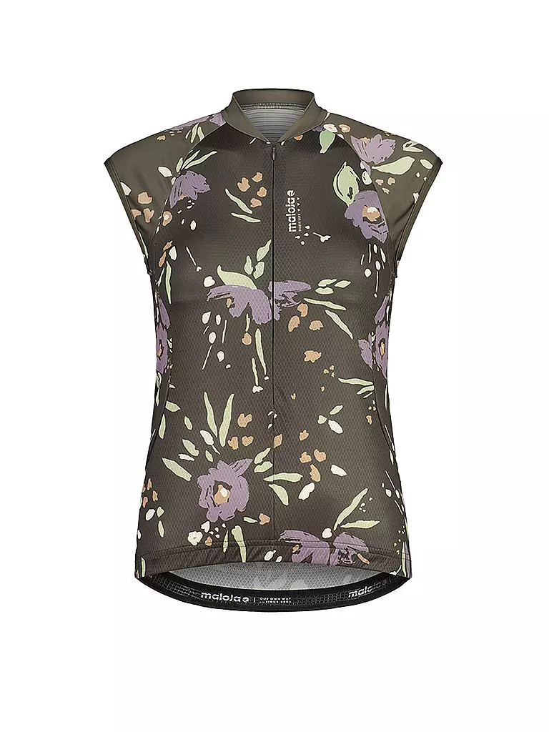 MALOJA | Maglia da ciclismo da donna VilsaM. | Verde scuro