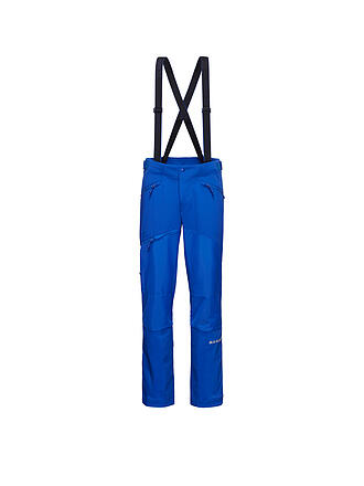 MAMMUT | Pantaloni da turismo softshell da uomo Eiger Nordwand Pro con bretelle