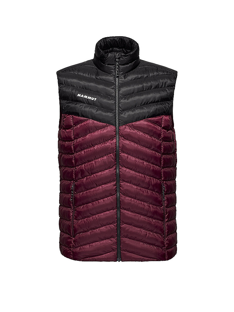 Gilet isolante Albula da uomo rosso scuro XL