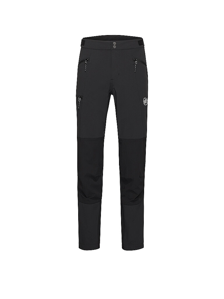 Pantaloni softshell da trekking Courmayeur da uomo nero 50