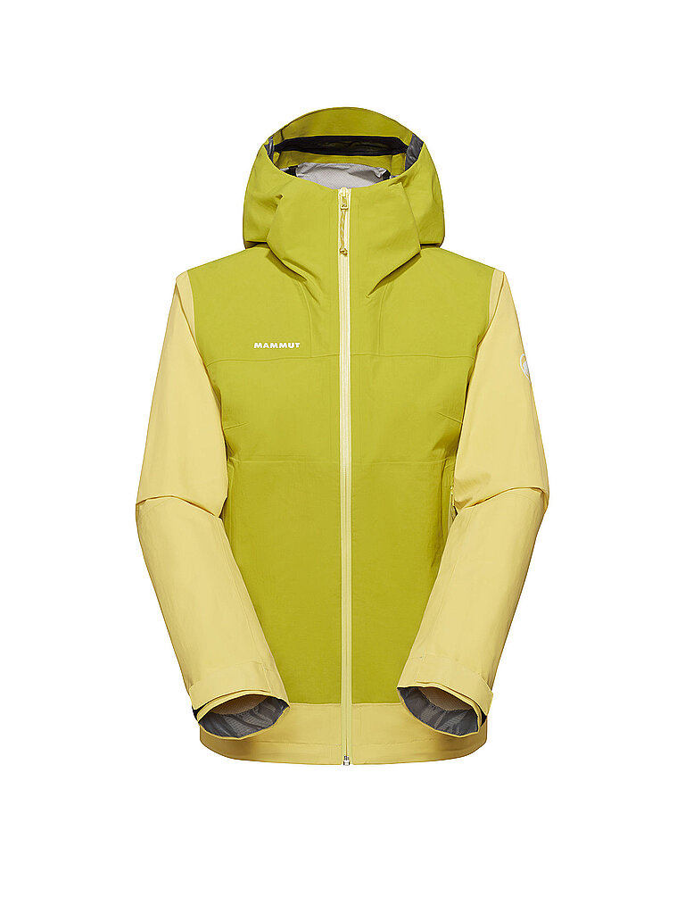 Giacca da trekking da donna Crag 2,5L con cappuccio oro XL