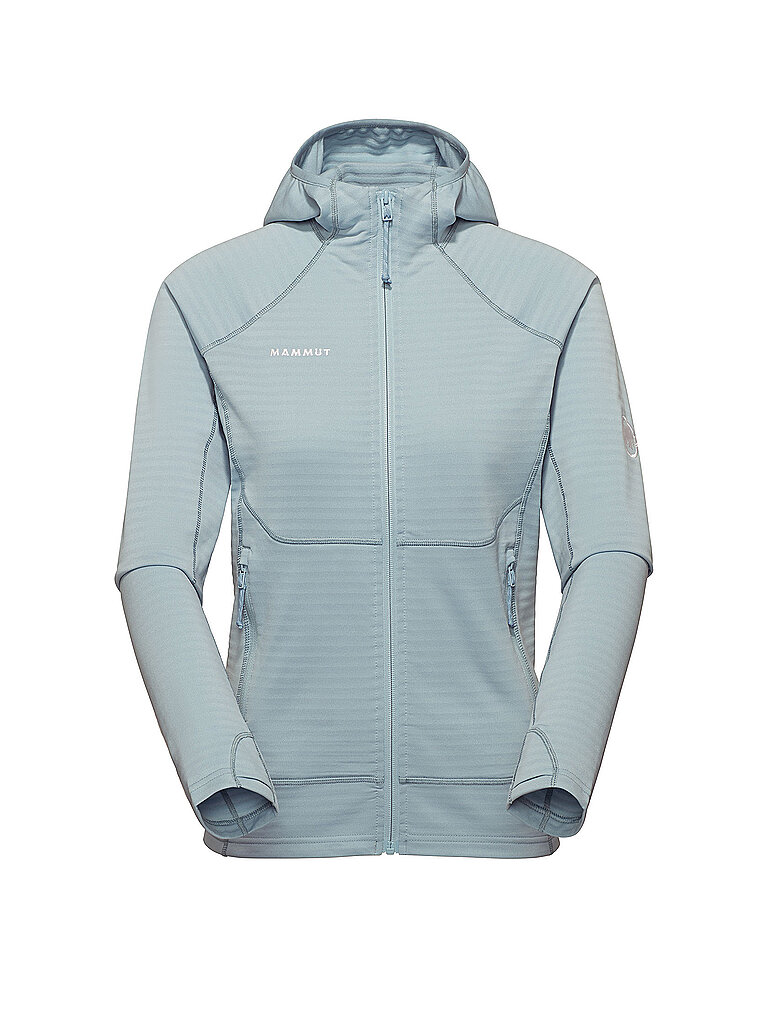 Giacca in pile da donna Taiss Hoodie menta S