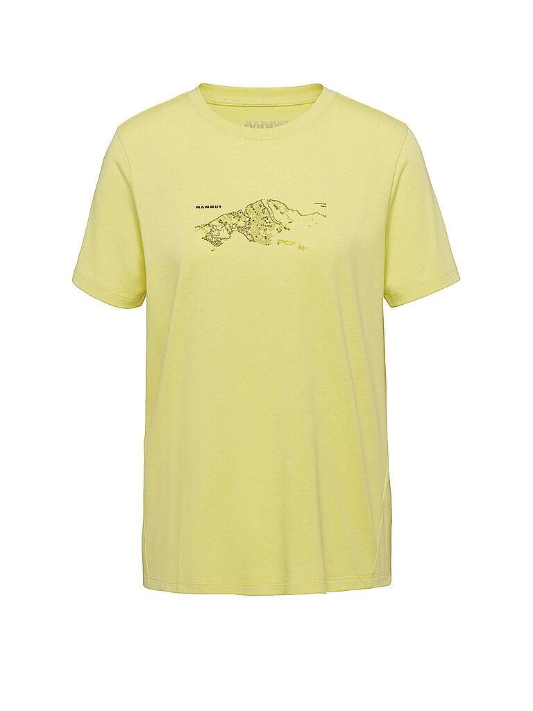 Maglietta funzionale da donna Mountian Fruendenhorn giallo XL