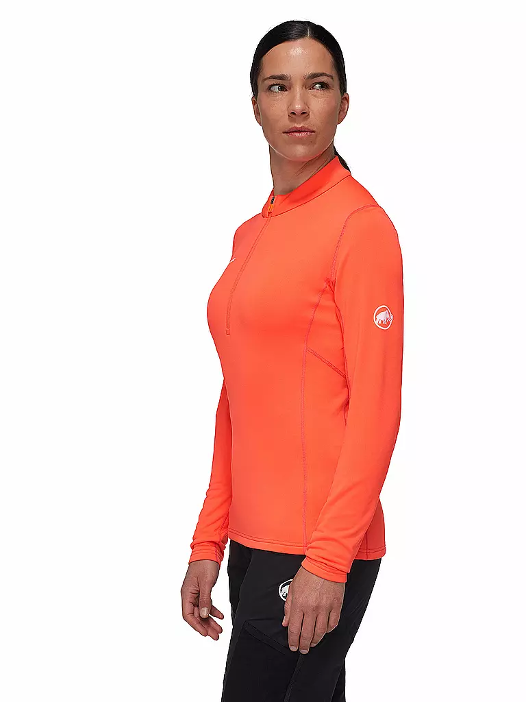 MAMMUT | Damen Touren Zipshirt Aenergy Polartec | Corallo
