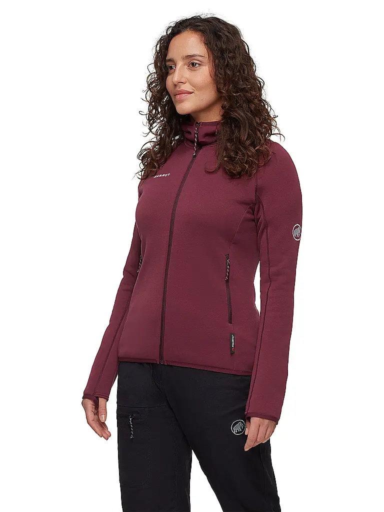 MAMMUT | Giacca in pile da donna Aconcagua Light ML con cappuccio | 