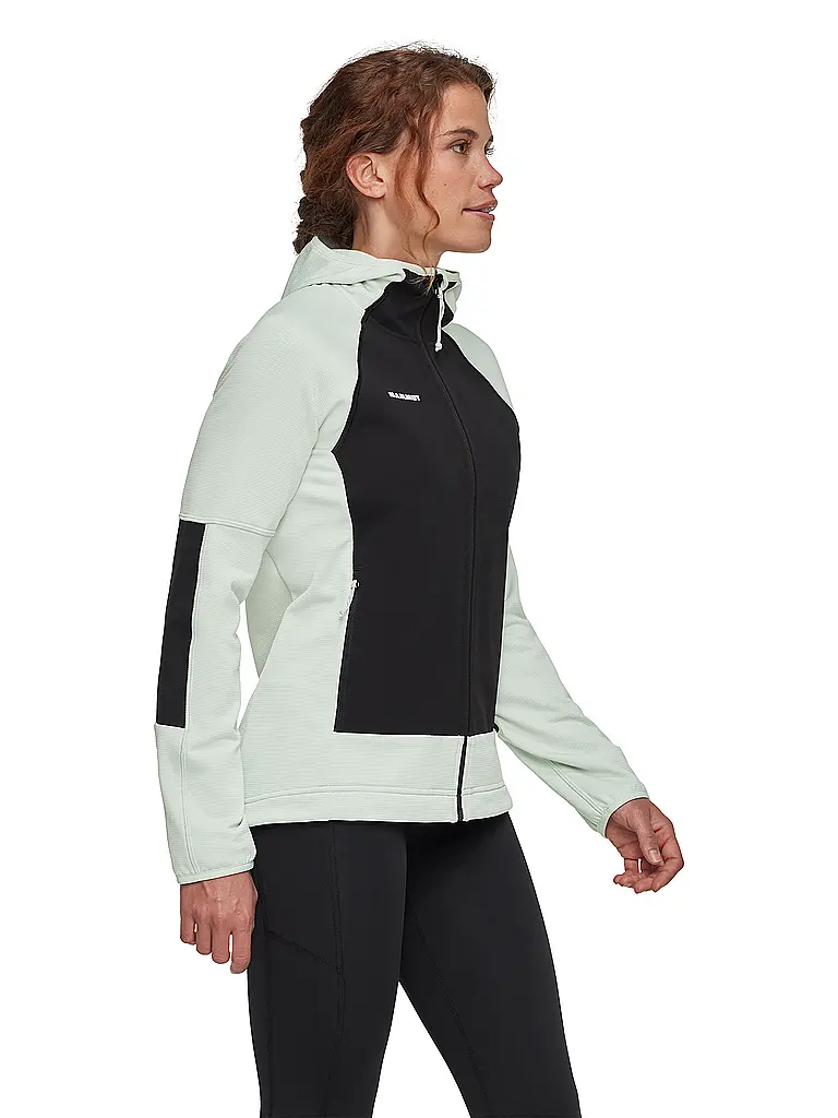 MAMMUT | Giacca in pile da donna Massone con cappuccio |