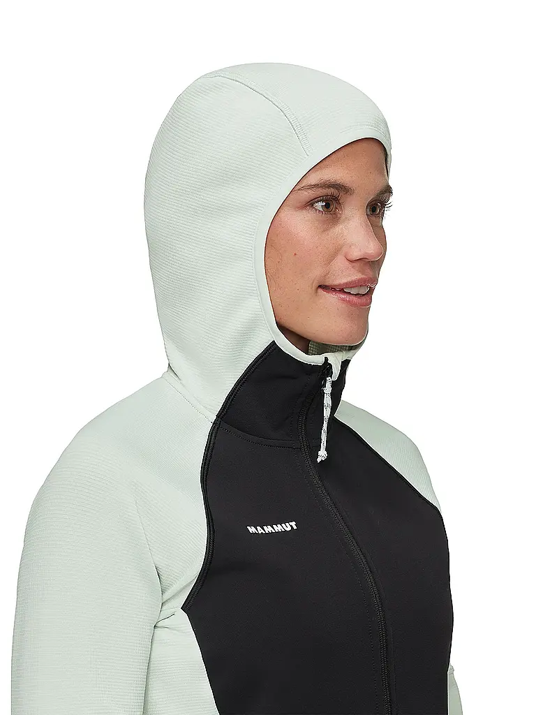 MAMMUT | Giacca in pile da donna Massone con cappuccio |