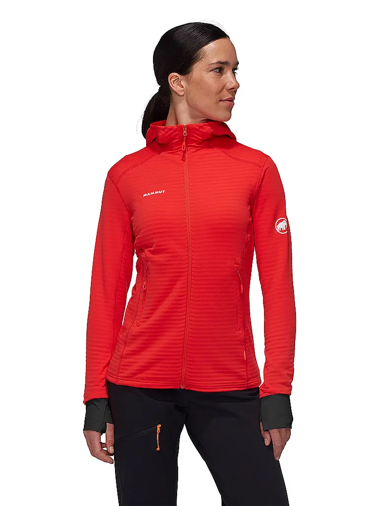 MAMMUT | Giacca in pile da donna Taiss Light ML | Rosso