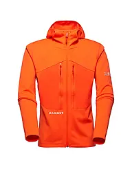 MAMMUT | Giacca in pile da uomo Eiger Nordwand Advanced ML con cappuccio | Arancione