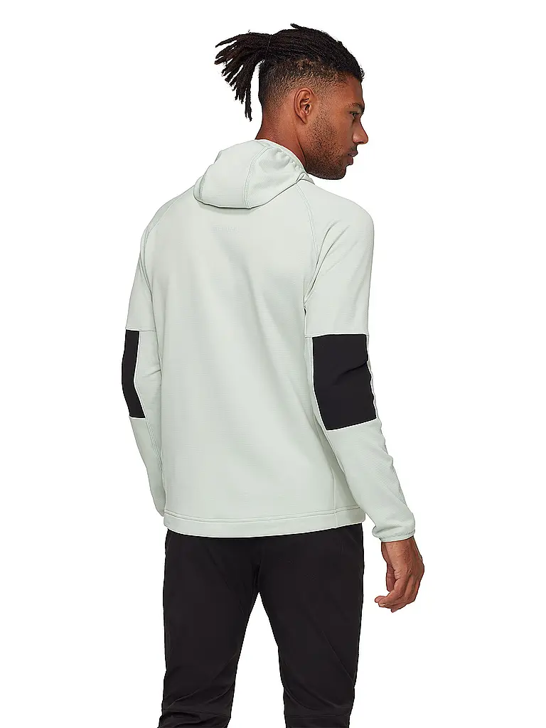 MAMMUT | Giacca in pile da uomo Massone con cappuccio |