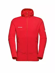 MAMMUT | Giacca in pile da uomo Taiss Light ML con cappuccio | Rosso