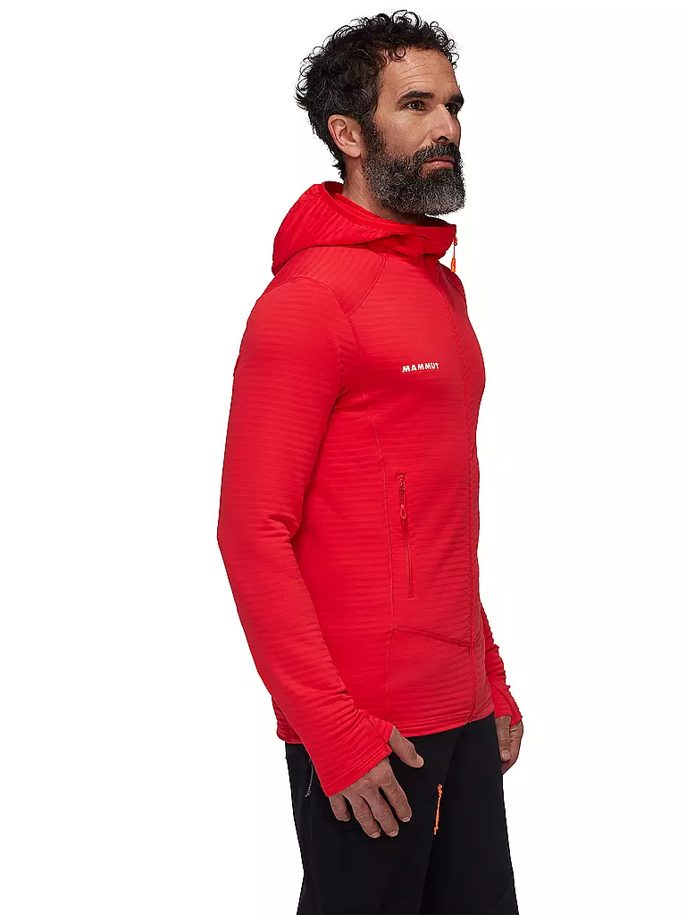 MAMMUT | Giacca in pile da uomo Taiss Light ML con cappuccio |