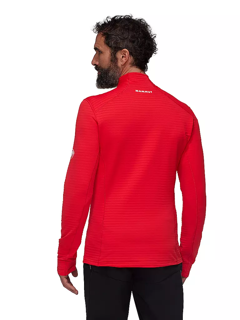 MAMMUT | Giacca in pile da uomo Taiss Light ML | Rosso