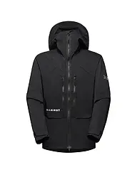 MAMMUT | Giacca softshell da uomo per alpinismo Eiger Nordwand Pro con cappuccio | Nero