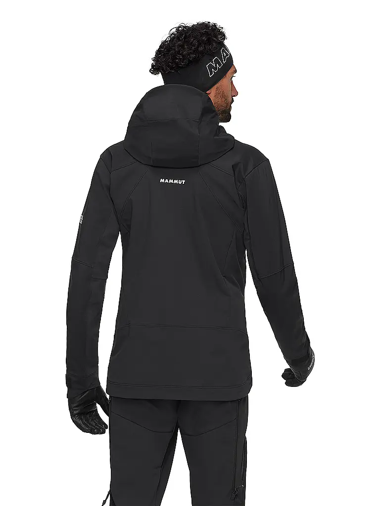 MAMMUT | Giacca softshell da uomo per alpinismo Eiger Nordwand Pro con cappuccio |