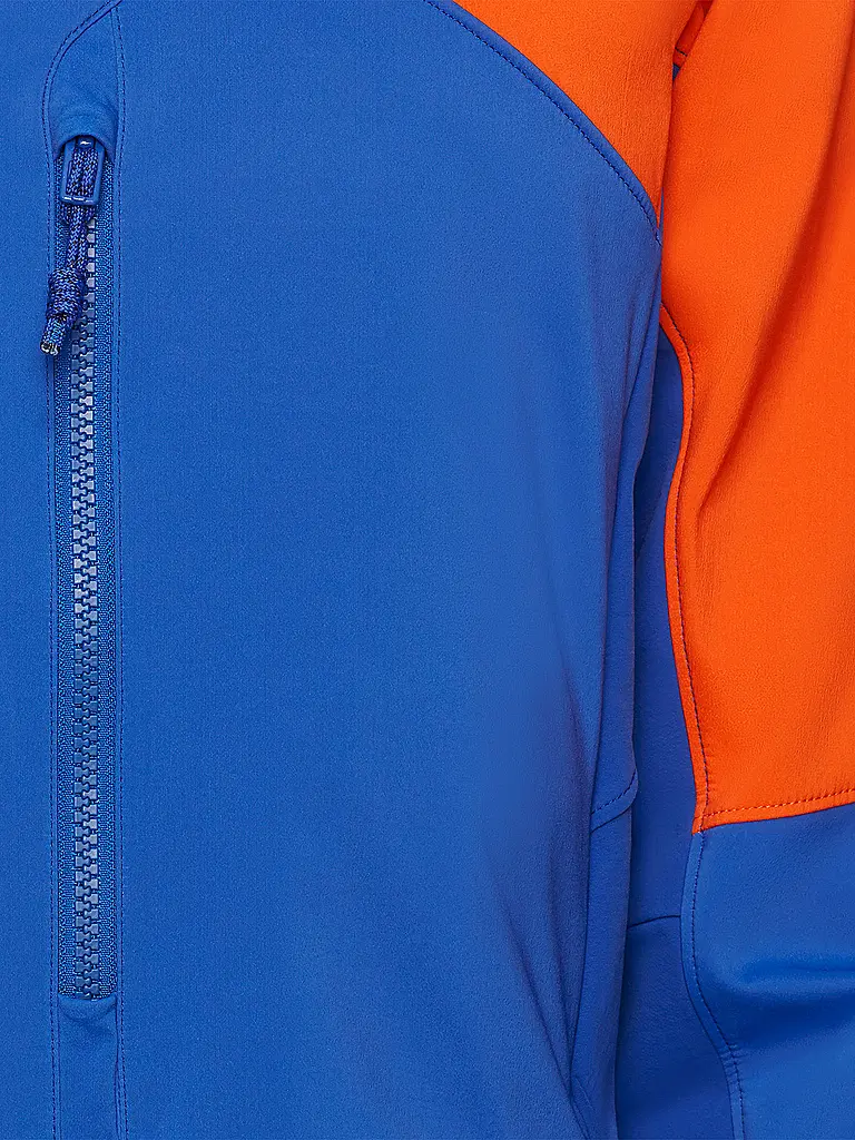 MAMMUT | Giacca softshell da uomo per alpinismo Eiger Nordwand Pro con cappuccio | Blu