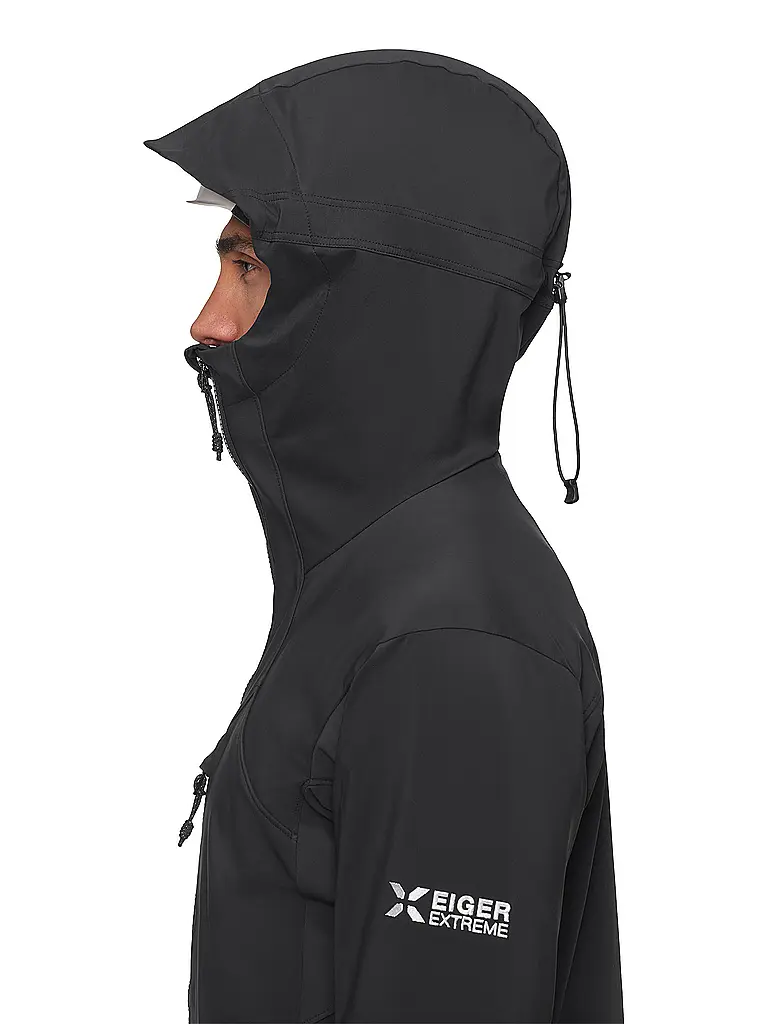 MAMMUT | Giacca softshell da uomo per alpinismo Eiger Nordwand Pro con cappuccio | 