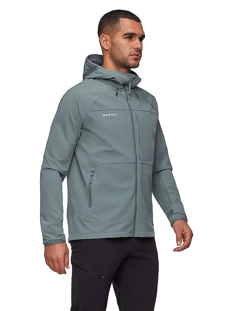 MAMMUT | Giacca softshell da uomo Ultimate Comfort con cappuccio |