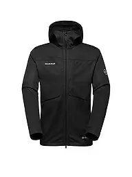 MAMMUT | Giacca softshell da uomo Ultimate VIII con cappuccio | Nero