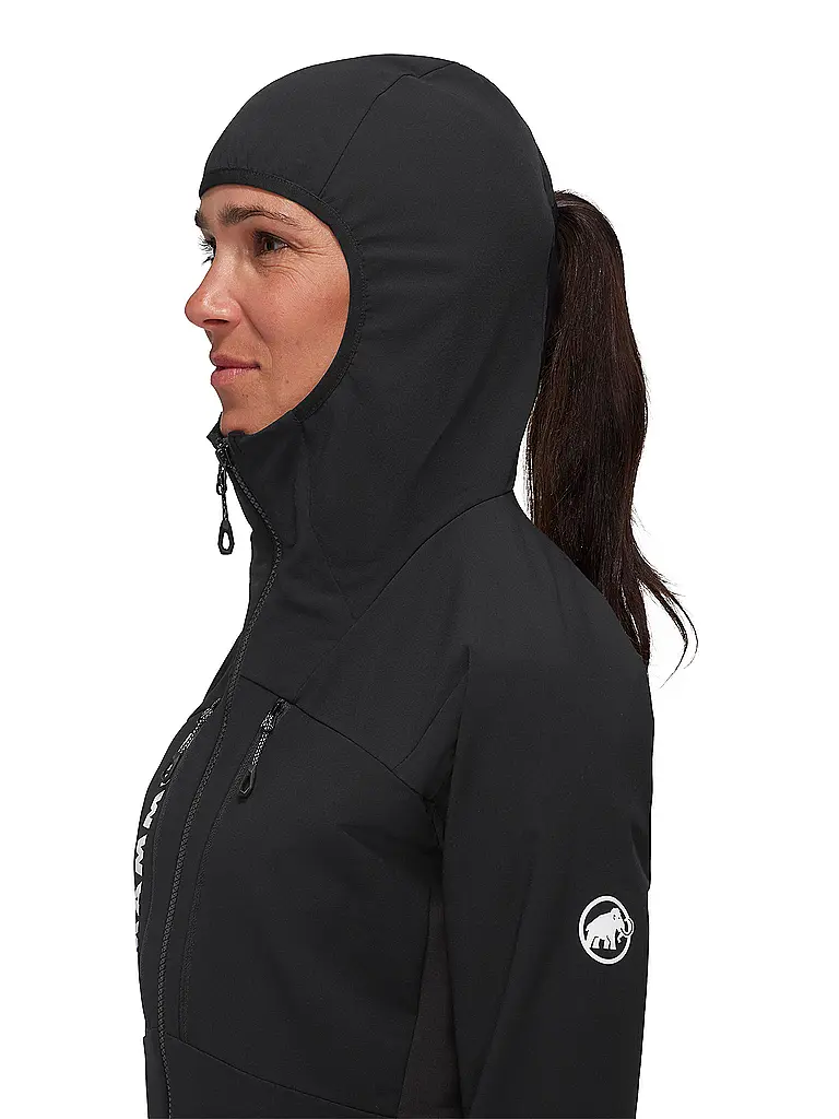 MAMMUT | Giacca softshell ibrida da donna Aenergy SO con cappuccio |