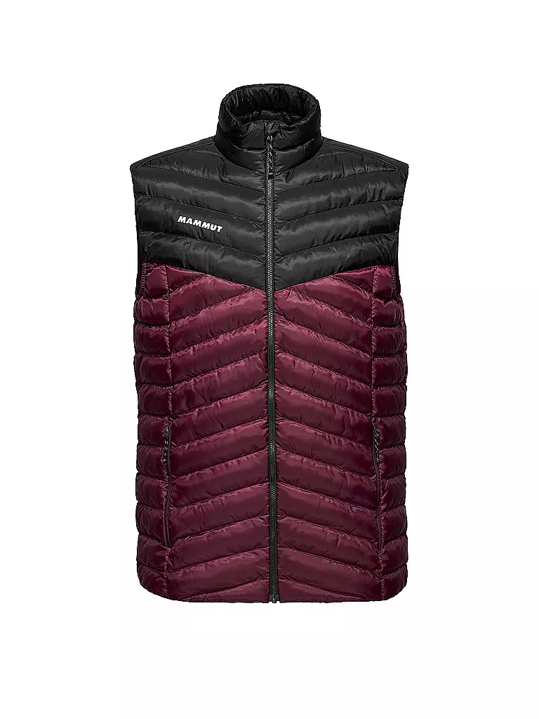 MAMMUT | Gilet isolante Albula da uomo | Rosso scuro